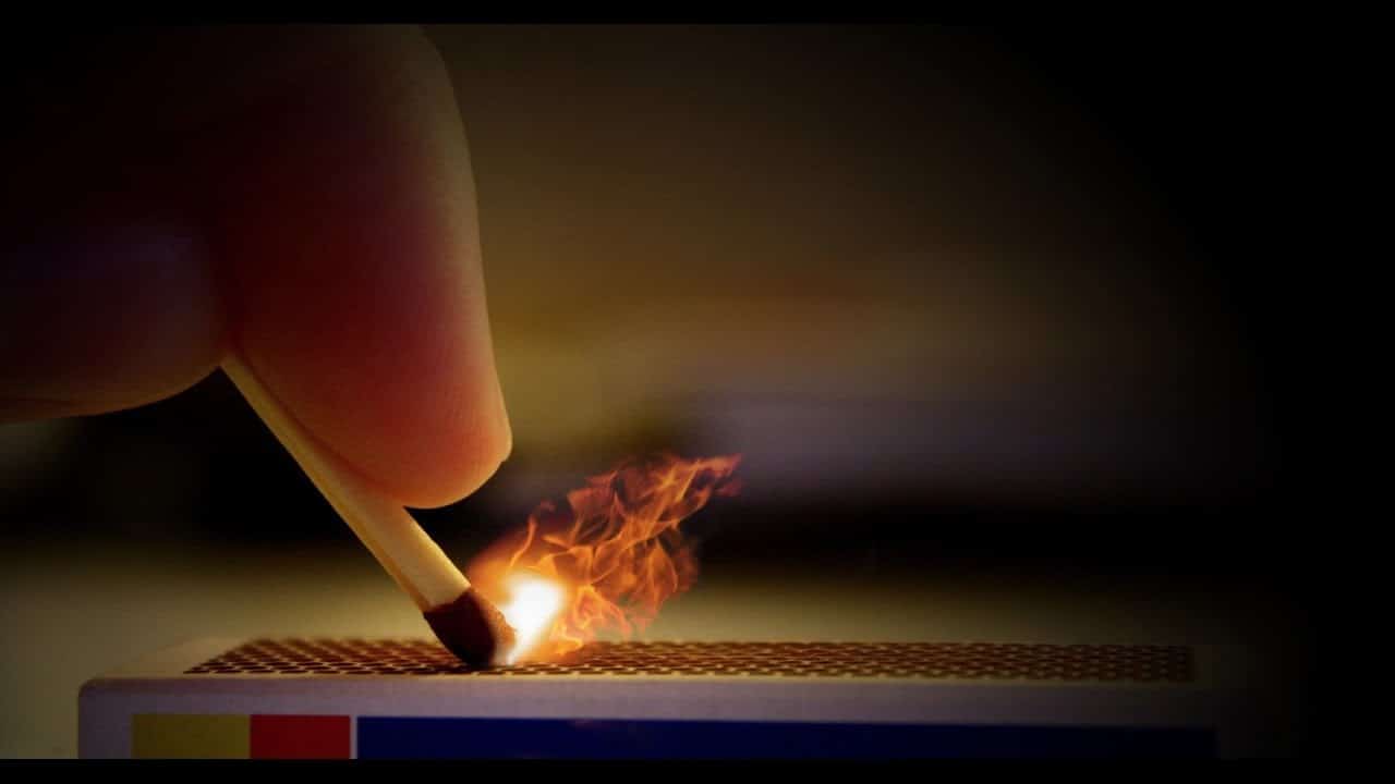 match fire spark